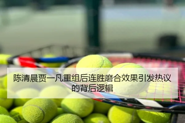 陈清晨贾一凡重组后连胜磨合效果引发热议的背后逻辑